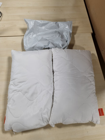 220685 - Set jastëkësh gjumi 30x50 cm, 2 pjesë, i çertifikuar Oeko-Tex, i lahet deri në 60 gradë, i prodhuar në BE, Basic 100