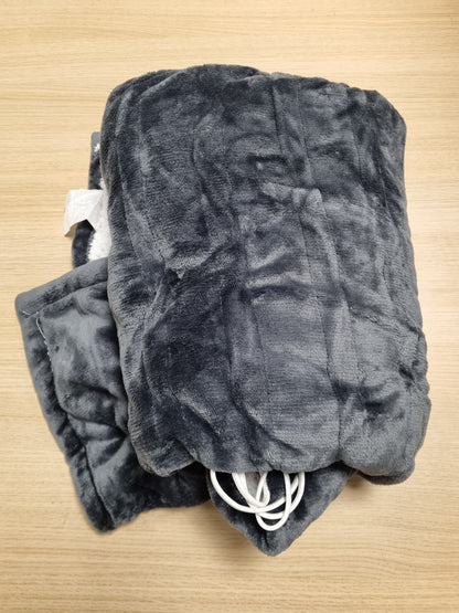 209257 - QIERYUN Batanije Elektrike me Ngrohje, 130x160cm, Material Leshi dhe Sherpa, e Lajshme në Lavatriçe, me Kontrollues Dixhital, 10 Cilësime Ngrohje, Fiket Automatikisht pas 8 Orësh