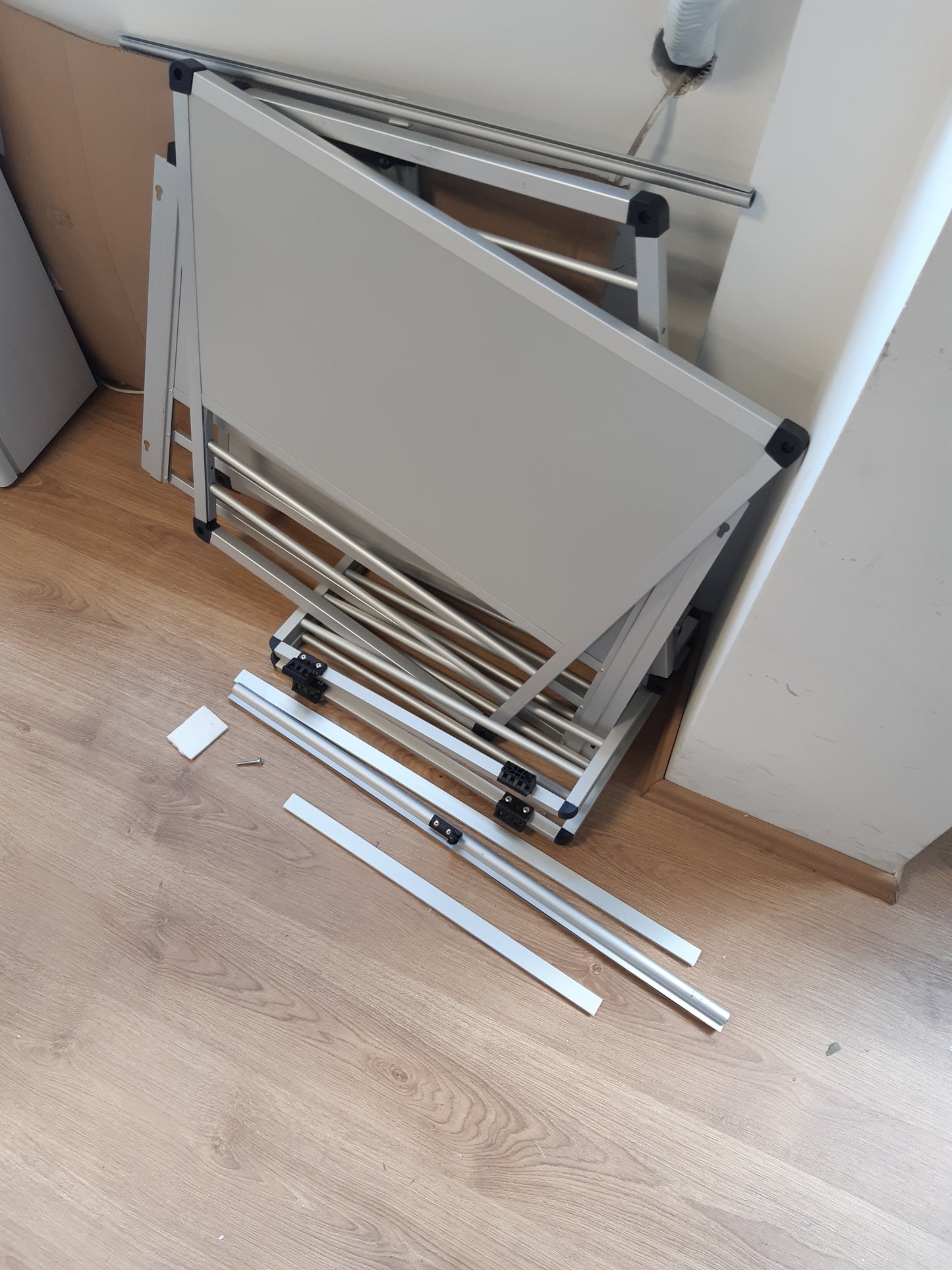 213018 - HELLER Kuti transporti prej alumini të dyfishtë 92 x 88 x 68 cm