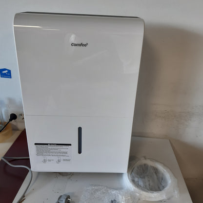 167004 - COMFEE Tharëse Ajri MDDP-50DEN7, 50L/Ditë, 4 Modalitete, Modalitet i Mençur, Kohëmatës 24 Orësh, Rezervuar 6L, Kullim i Vazhdueshëm, Për Dhoma deri në 100m²/250m³, Përshtatshëm për Garazh dhe Bodrum