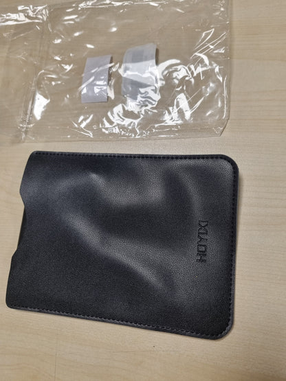 267138 - HOYIXI Mbrojtëse për lexues elektronikë Kindle/Kobo/Voyaga/Lenovo/Pocketbook/Sony/Tolino 6 inç, lëkure e lehtë, e zezë