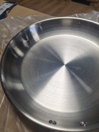 213559 - TEFAL Tigan 28 cm, çelik inox i pa veshur, i pajtueshëm me induksion