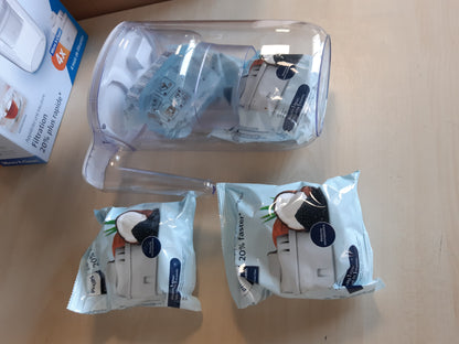 227786 - PHILIPS Filtër Uji +4 Shije + Fishekë Filtri Zëvendësues, 2.6 L, rrjedhje e shpejtë, filtra klori, metale të rënda dhe mikroplastika