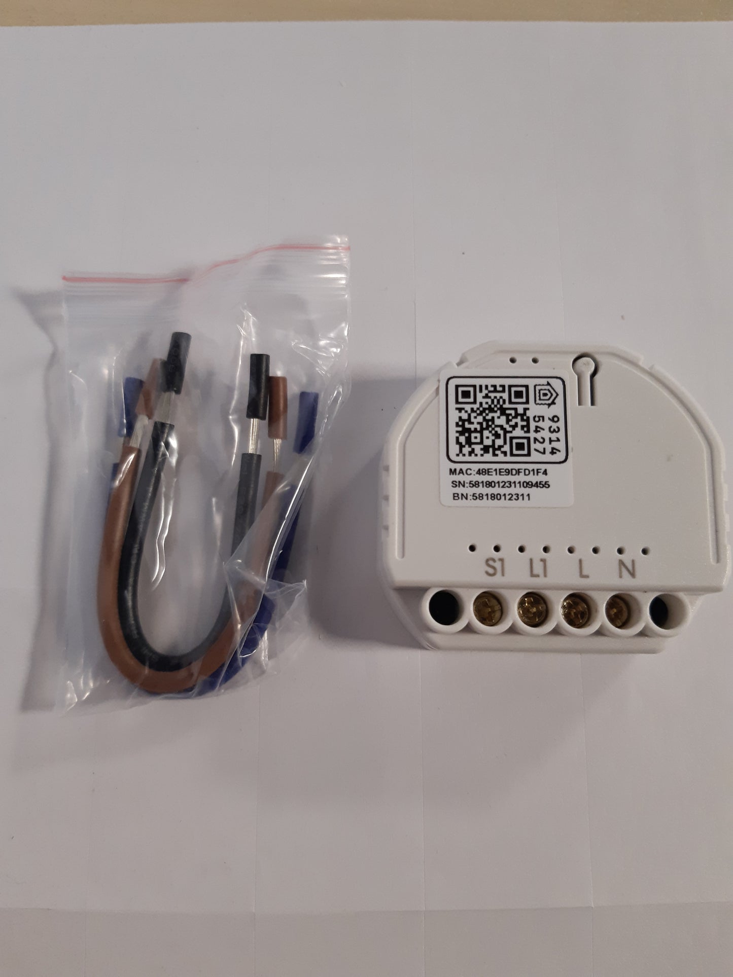 164977 - MEROSS MSS810 Ndërprerës Inteligjent për Kontrollin e Dritës, me Funksion Kohëmatësi dhe Kontrolli me Zë dhe Telekomandë, i Pajtueshëm me Apple HomeKit, Alexa dhe Google Home, Kërkohet Teli Neutral