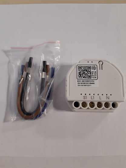 164977 - MEROSS MSS810 Ndërprerës Inteligjent për Kontrollin e Dritës, me Funksion Kohëmatësi dhe Kontrolli me Zë dhe Telekomandë, i Pajtueshëm me Apple HomeKit, Alexa dhe Google Home, Kërkohet Teli Neutral