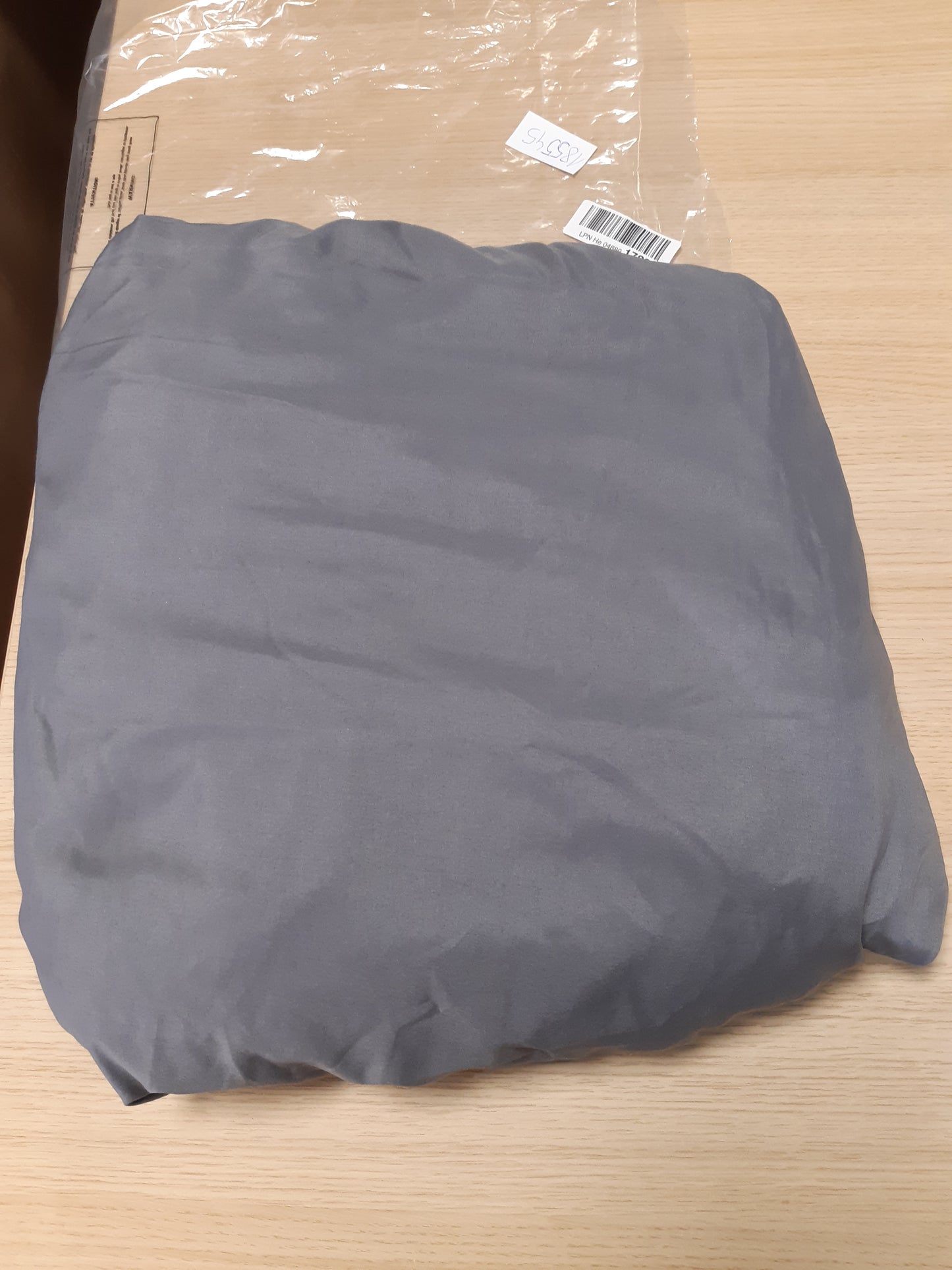 185545 - OEKO-TEX Çarçaf i Montuar 180x200cm, i Lartësuar deri në 40cm, Poliester Mikrofibr, Pa Rrudha, Rezistent ndaj Tkurrjes dhe i Qëndrueshëm ndaj Ngjyrës, Gri e Errët