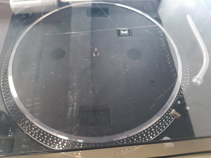 188622 - DUAL Gramafon DJ me USB DTJ 301.1 (33/45 RPM, Kontroll i Lartësisë së Zërit, Sistem Fishekësh Magnetikë), Ngjyrë e Zezë