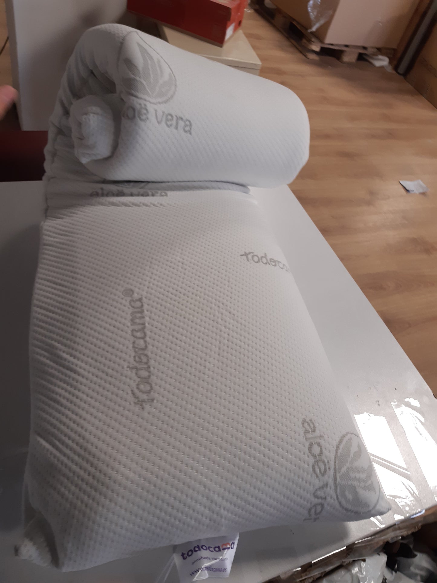 250519 - TODOCAMA Jastëk viskoelastik 150 cm i bardhë