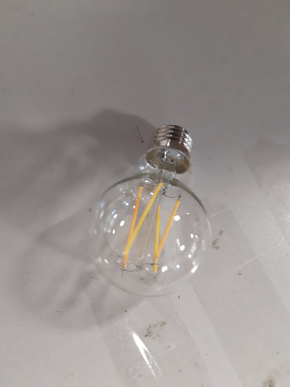 225099 - PHILIPS Llambë filamenti Philips LED Classic E27 me shkëlqim të ngrohtë (60 W), llambë LED me errësim dhe dritë të bardhë të ngrohtë, llambë kursimi energjie me jetëgjatësi të gjatë, transparente