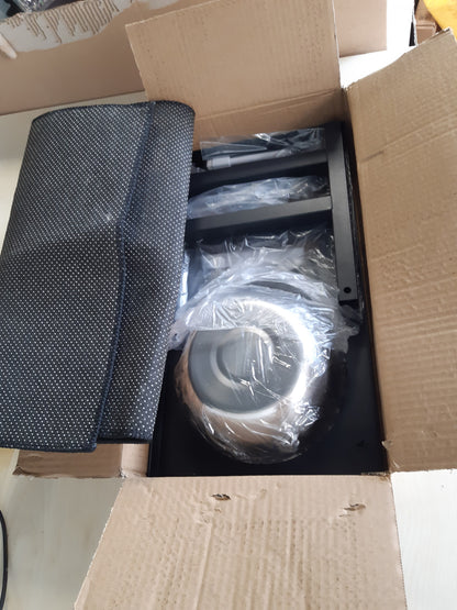 260967 - ADENGL Tas i Ngritur për Qen, 25 cm i Lartë, Mbështetëse e Ngritur për Tas me 2 Tasa Ushqyese prej Çeliku Inoks (66 oz), Dysheme Rezistent ndaj Spërkatjeve
