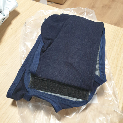 253884 - MUNSKT Mëngë Kundër Lëpirjes për Qen me Ngjitëse Magjike për Rimëkëmbje nga Lëndimet për Qen të Plagosur dhe të Dëmtuar, XL, Blu Xhinsi