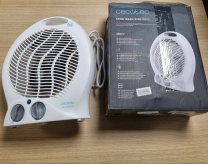 261598 - CECOTEC Ngrohës me ventilator 2000W, termostat i rregullueshëm, 3 mënyra funksionimi, për dhoma deri në 15 m².