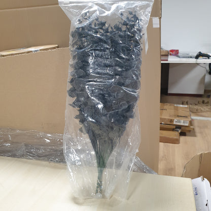 247678 - FEQO 36 copë Degë Artificiale Eukalipt, Gjethe Eukalipti, Dekorime, Kërcell Artificial Eukalipt për Dasma, Festa, Aksesorë Dekorimi për Shtëpi, të Zeza