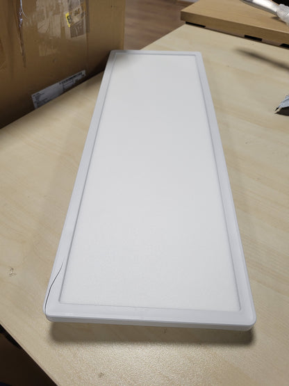 250831 - EPICFLARE - Dritë Tavani LED 20x2.8x58cm, 21W 4000K, me Telekomandë, E Bardhë e Ngrohtë dhe E Bardhë e Ftohtë
