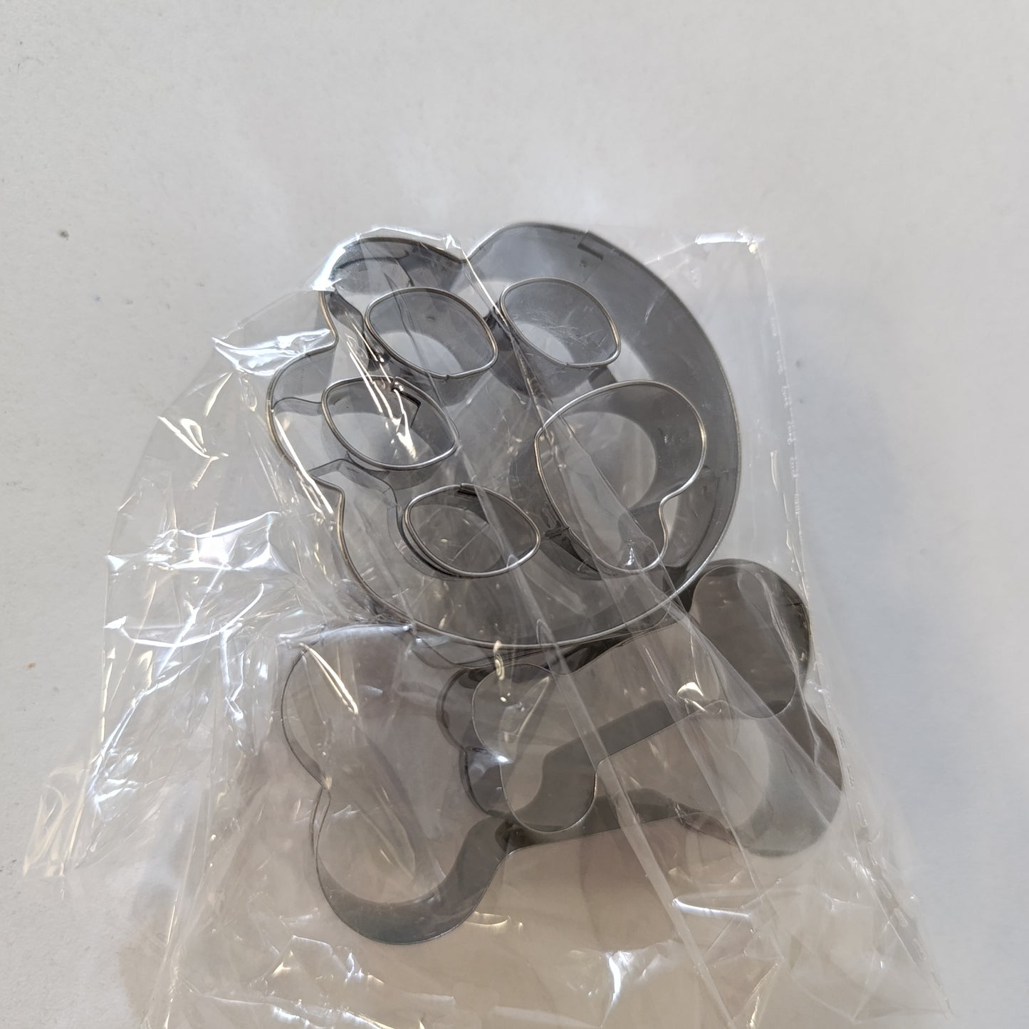 225295 - HJZHII Set Prerësish për Biskota me 3 Pjesë, Prerës Çeliku Inox për Biskota dhe Tortë