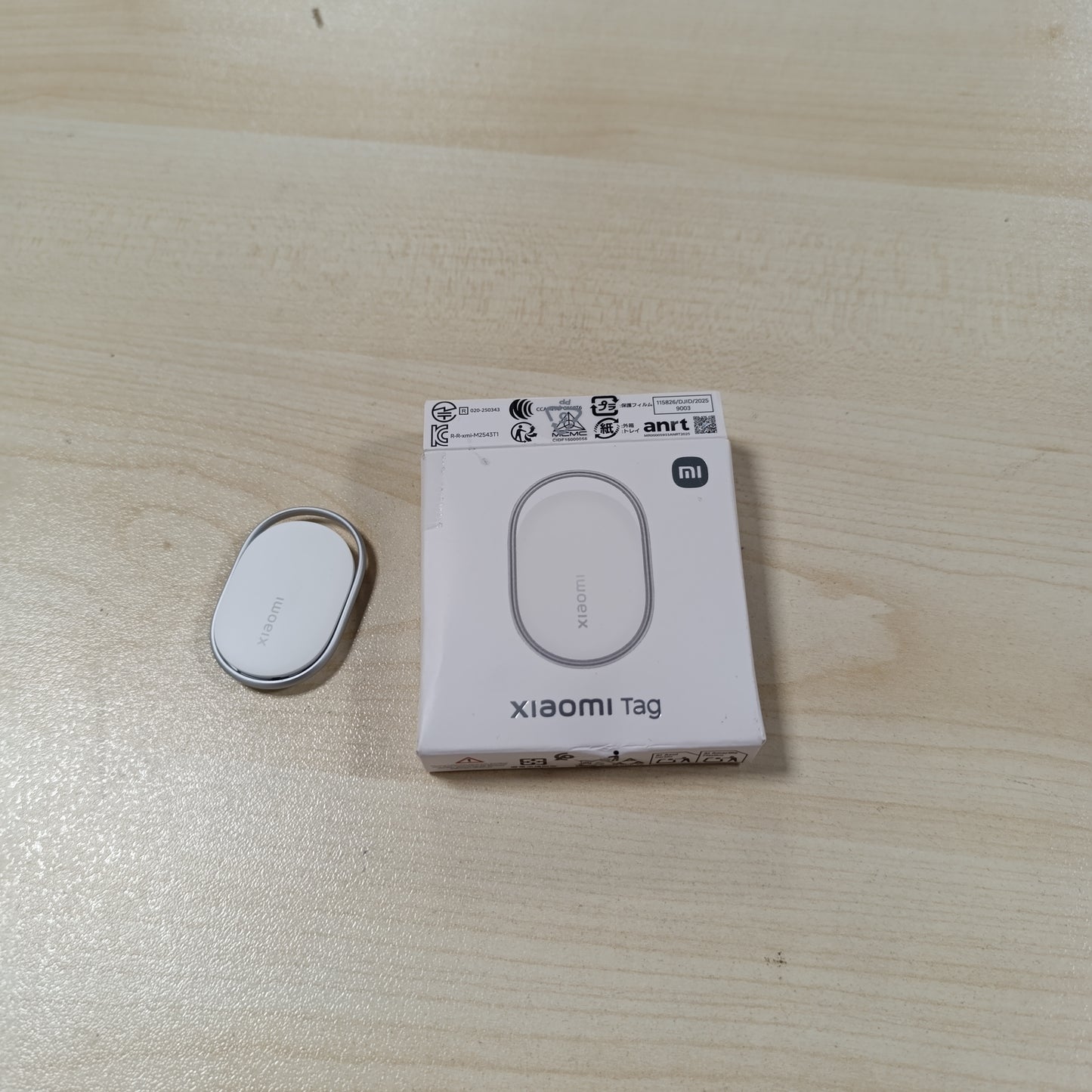 268965 - XIAOMI Smart Tag, Pajtueshëm me Apple Find My dhe Android, Lokator, IP67, Jetëgjatësia e Baterisë >1 Vit, Pako me 1 copë