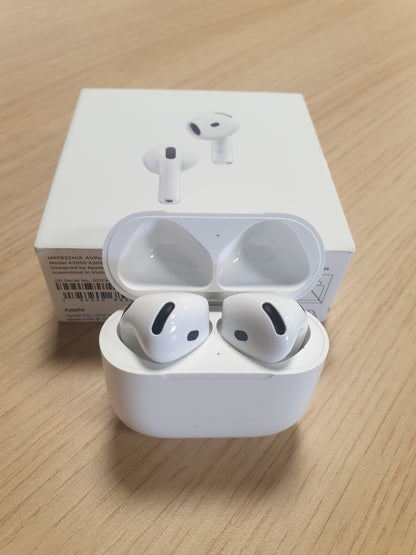 267152 - APPLE Kufje pa tel AirPods 4 në vesh, kufje Bluetooth, anulim aktiv i zhurmës, tingull adaptues, modalitet transparence, tingull rrethues i personalizuar