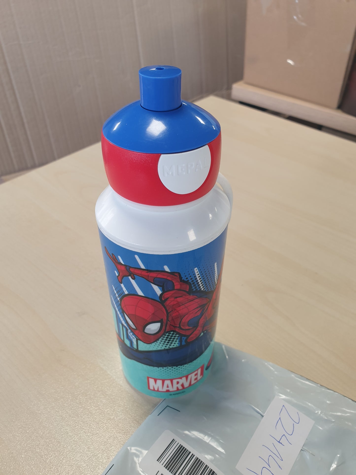 224144 - MEPAL Shishe Uji e Hapur për Kampusin, e Papërshkueshme nga Rrjedhja, e Ripërdorshme, Pa BPA, 400 ml, Spiderman