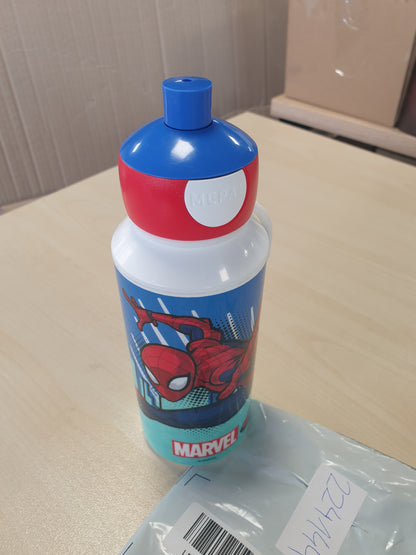 224144 - MEPAL Shishe Uji e Hapur për Kampusin, e Papërshkueshme nga Rrjedhja, e Ripërdorshme, Pa BPA, 400 ml, Spiderman