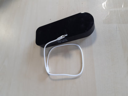 223727 - VINABO | Orë dixhitale me zile | Dritë nate me 7 ngjyra, 4 nivele ndriçimi | Ekran LED për temperaturën | Kontroll zanor | 12/24 orë | Portë USB | Shtyrje | Memorie fikjeje | E zezë