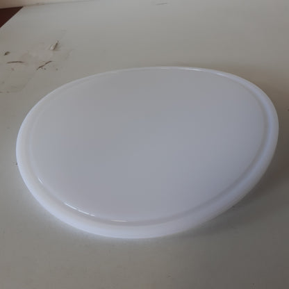 224802 - H&H Pjatë/Dërrasë Prerjeje Polietileni 30 cm, e Bardhë