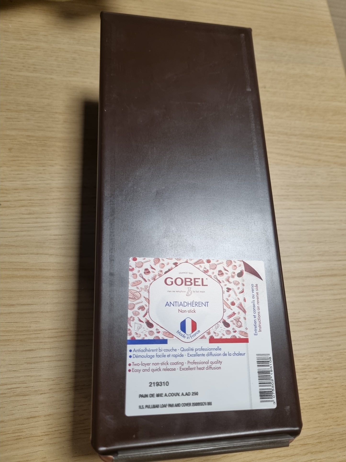 213558 - GOBEL Formë për petë me kapak - 25 cm, Veshje jo-ngjitëse