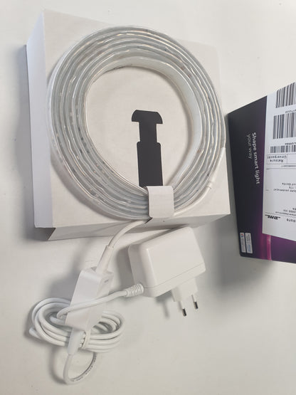 221149 - PHILIPS HUE - Kit shiriti LED 3m White and Color Ambiance për Përdorim të Brendshëm, Funksionon me Aplikacionin Hue, Alexa, Google Assistant, Apple HomeKit