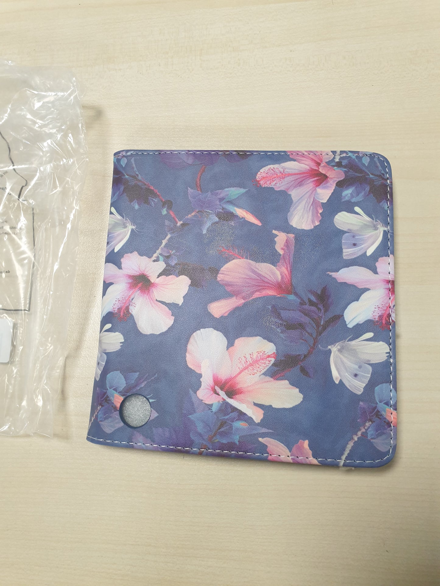 269183 - FINTIE Kutia për Kobo Libra Colour 2024 / Kobo Libra 2 2021 7" (Modeli: N428 / N418), Mbulesë me mbështetëse, Lule Hibiscus