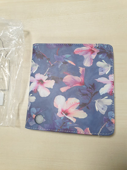 269183 - FINTIE Kutia për Kobo Libra Colour 2024 / Kobo Libra 2 2021 7" (Modeli: N428 / N418), Mbulesë me mbështetëse, Lule Hibiscus
