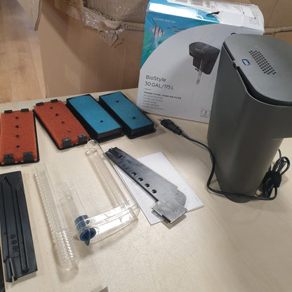 231281 - OASE Filtër i Jashtëm BioStyle 115, për akuariume deri në 115 L, 4 W, ngjyrë gri