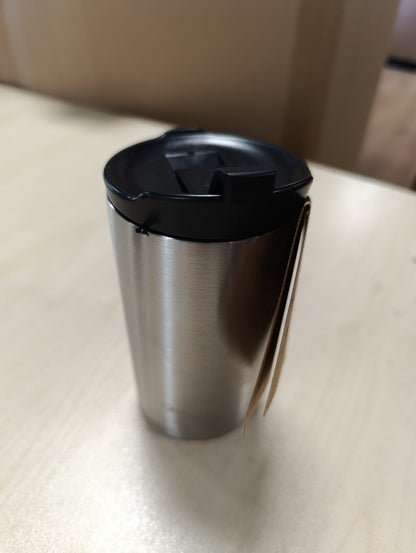 215406 - QWETCH Filxhan Udhëtimi i Izoluar - Çelik Inoks i Lyer 350ml - Mban pijet të nxehta për 6 orë dhe të ftohta për 12 orë.