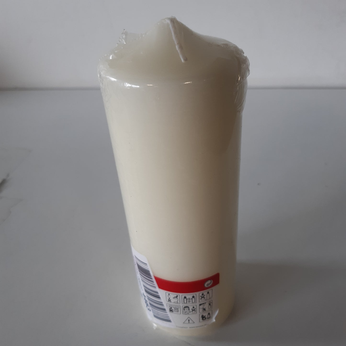 248196 - RAYHER 3140596 STUMPENKERZE, 7cm, 20cm, krem