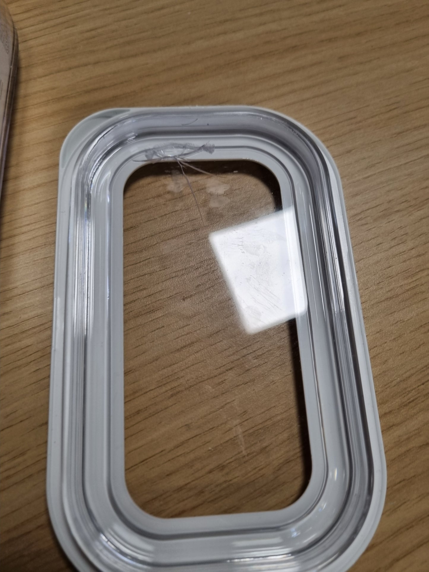 224974 - ENË RUajtJE TRANSPARENTE MEPAL ME KAPAKË, ENË USHQIMI DREJTKËNDËSHE, ORGANIZUES KUZHINE, KUTI PLASTIKE RUajtJE, HERMETIKE, 1000 ML, E BARDHË