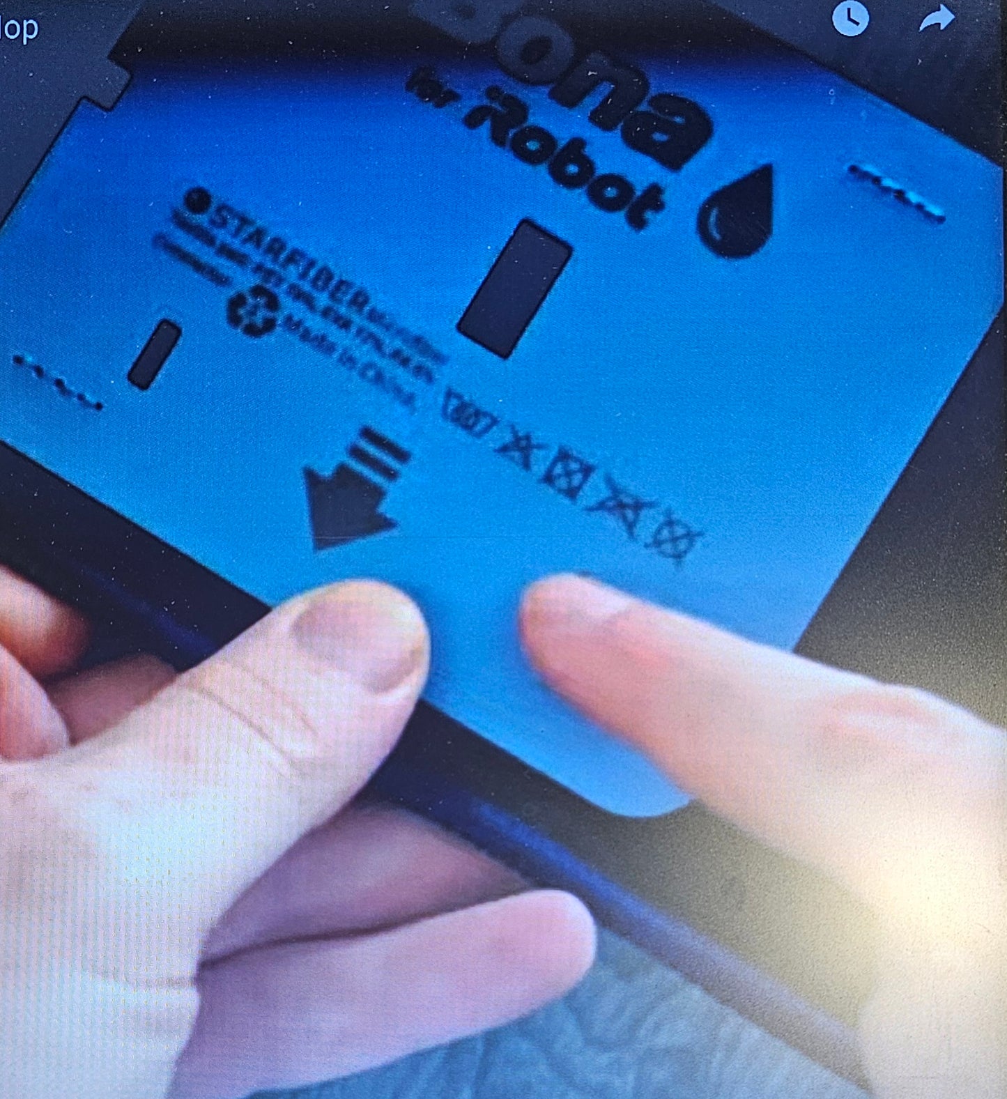 94055 - iROBOT Braava Jet M6 (6134) Robot Pastrues Dyshemeje me Wifi, Spërkatës Preciz, Navigim Inteligjent, 100W, Kapacitet 0.15L, Ngjyra E Bardhë