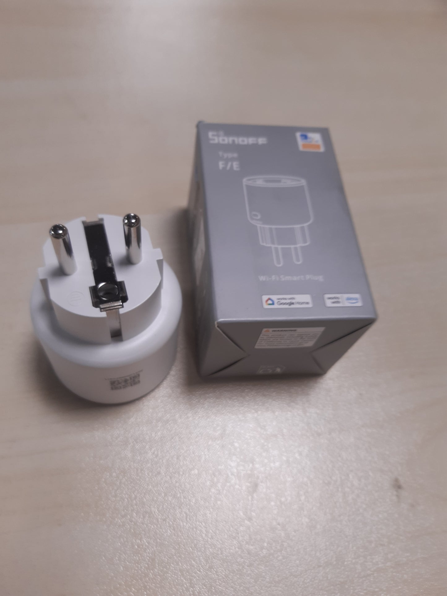 164021 - SONOFF Prizë Inteligjente WiFi S60TPF 16A 4000W, me Matje të Energjisë & Mbrojtje nga Mbingarkesa, Kontroll Zëri, E pajtueshme me Alexa/Google Home (2.4G WiFi)