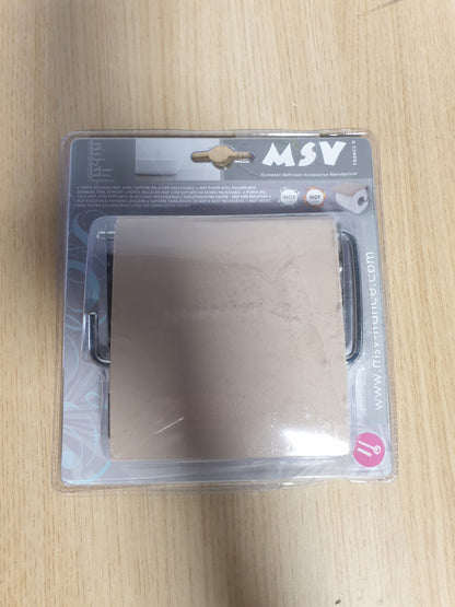 224023 - MBAJTËSE LETRE TUALETI MSV, BEIGE/INOX, MOYEN