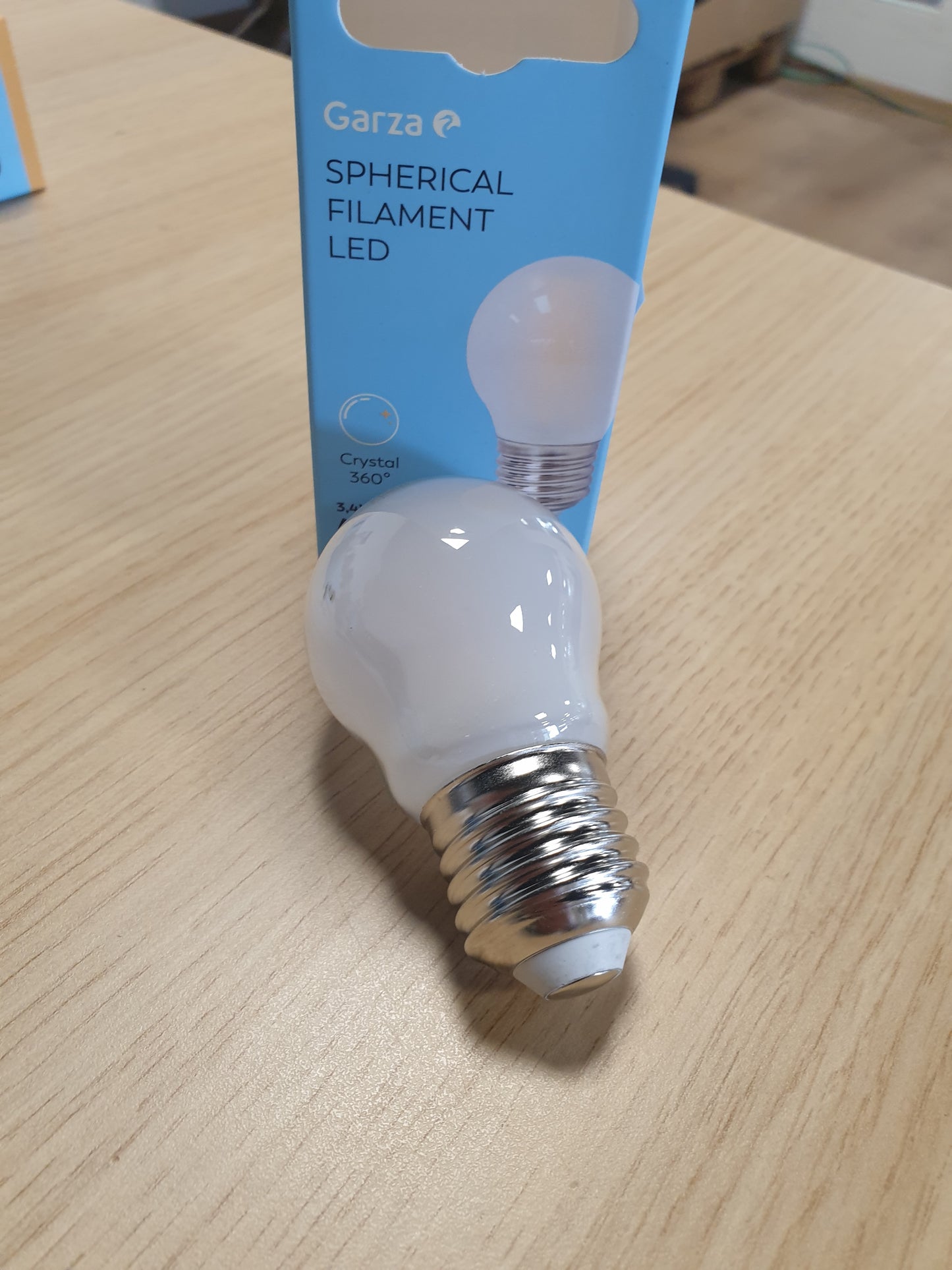 258407 - Llampa LED GZ FIL.OPAL ESF 4W E27 470LM 27K