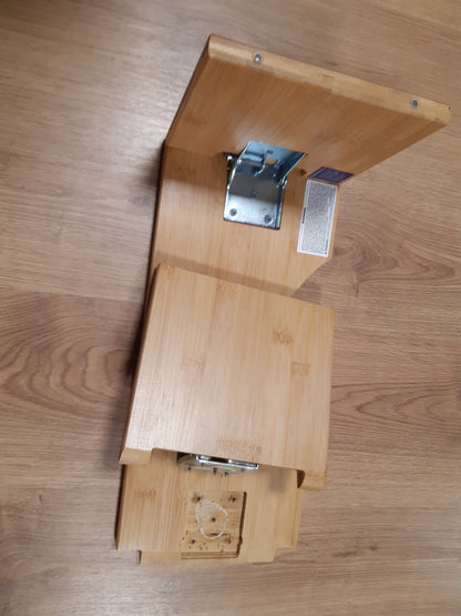 141732 - Squatty Potty Oslo – Tabure bambuje i palosshëm 7”, i përshtatshëm për fëmijë dhe të rritur. Portativ, kursen hapësirë dhe ofron rehati më të madhe në banjo.
