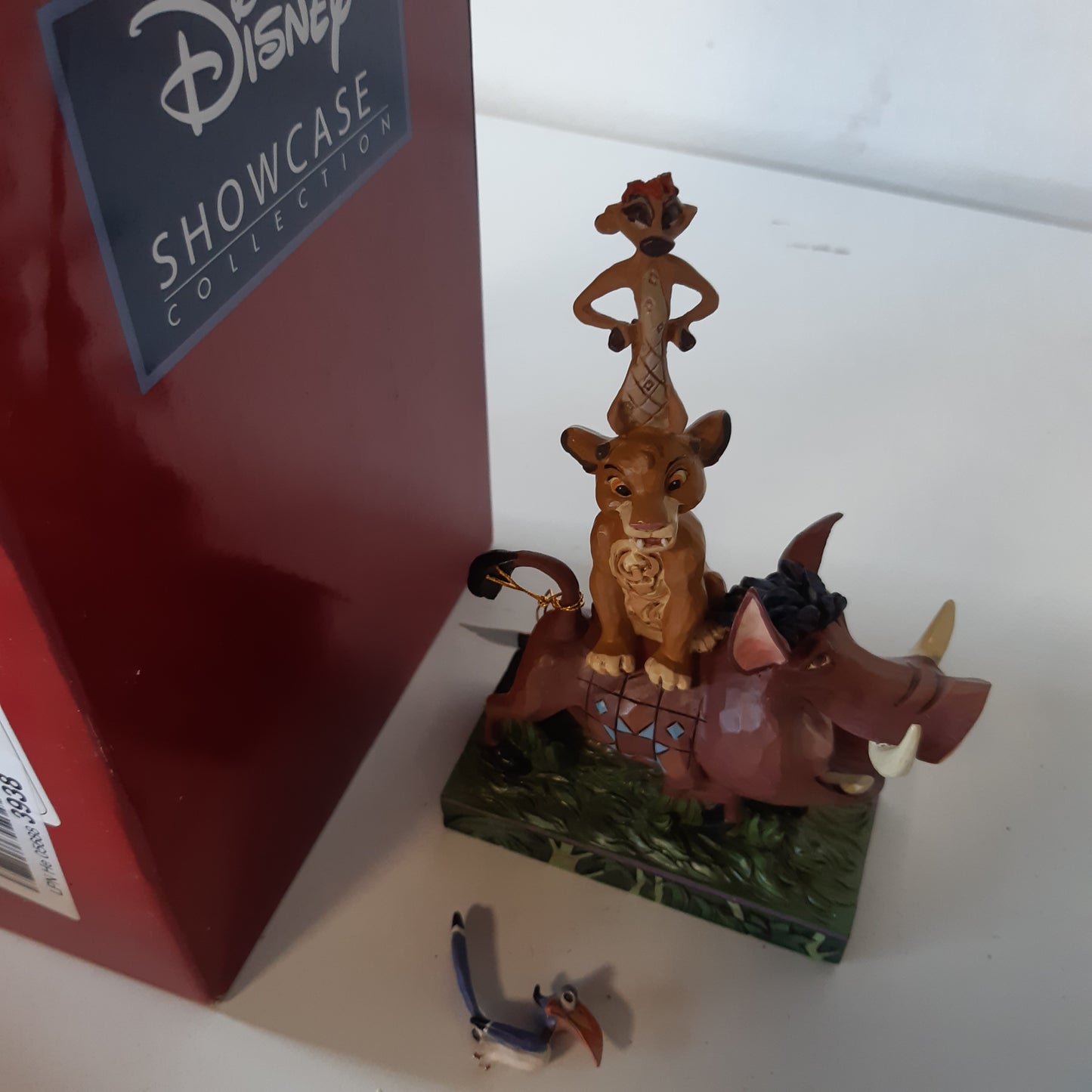 221231 - DISNEY Traditions Figura Pumba, Timon dhe Simba nga 'Mbreti Luan', Koleksionuese, Enesco