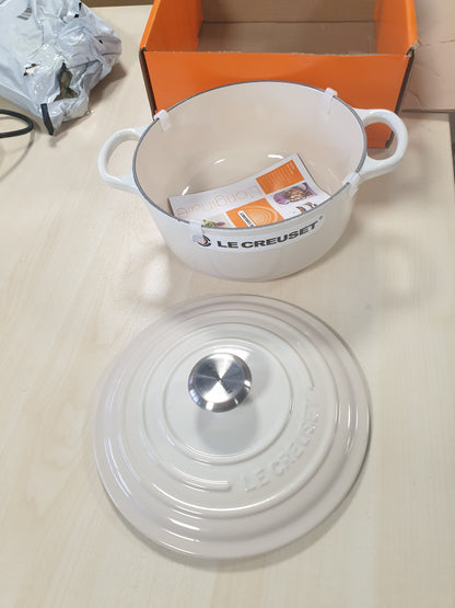 170016 - LE CREUSET Evolution Kokotë e Rrumbullakët prej Gize me Kapak, 20 cm, Ngjyra Marengë, Kod 21177207164430