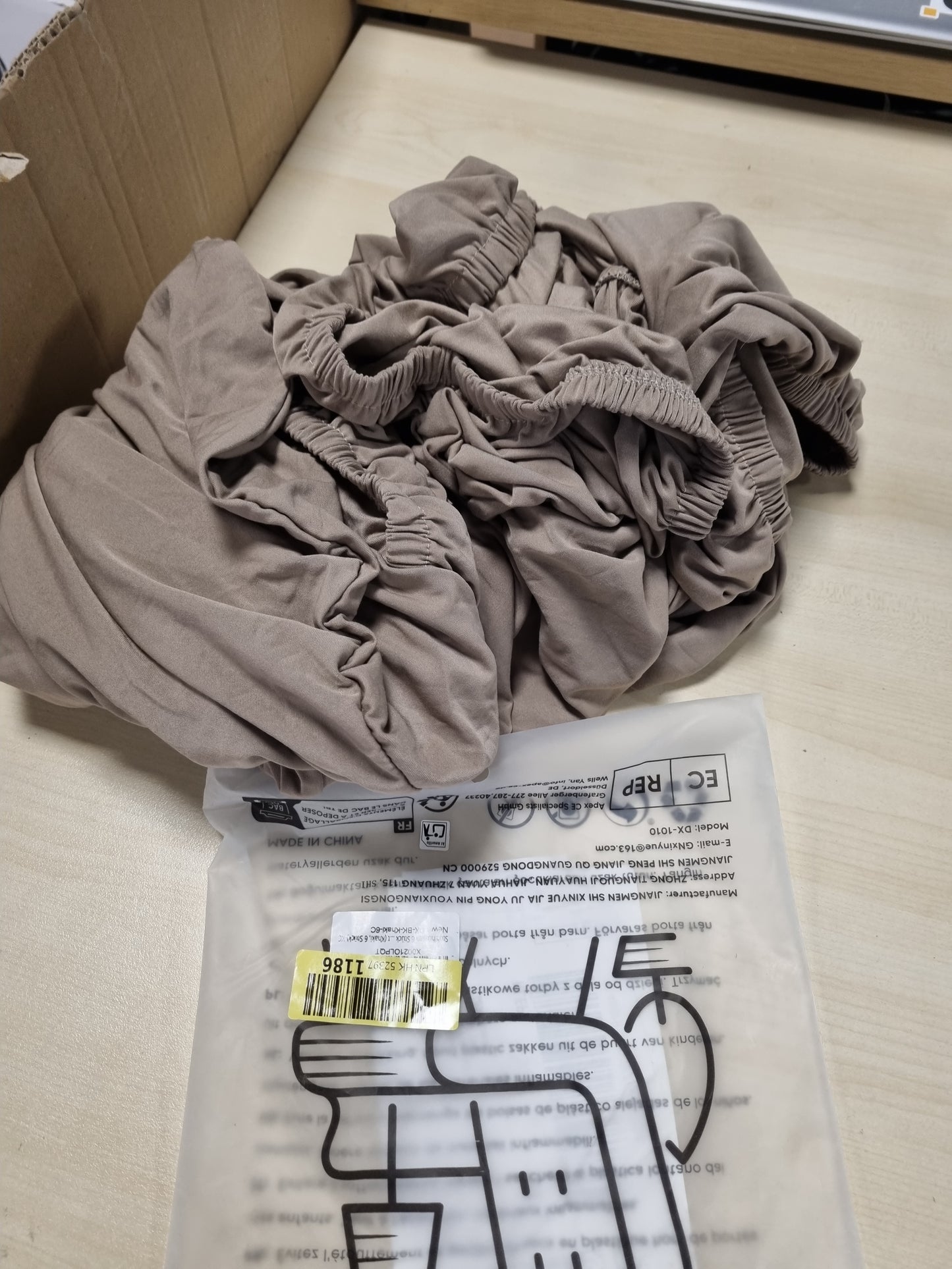 215257 - KC Mbulesa Karrigesh, 6 copë, Elastike për Karriget e Ngrenies, të Larueshme