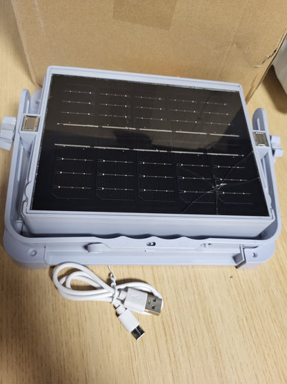 223223 - Dritë LED Diellore USB 150W e Rikarikueshme, 288 LED, 6 Mënyra, IP66, Dritë Dore Kampingu