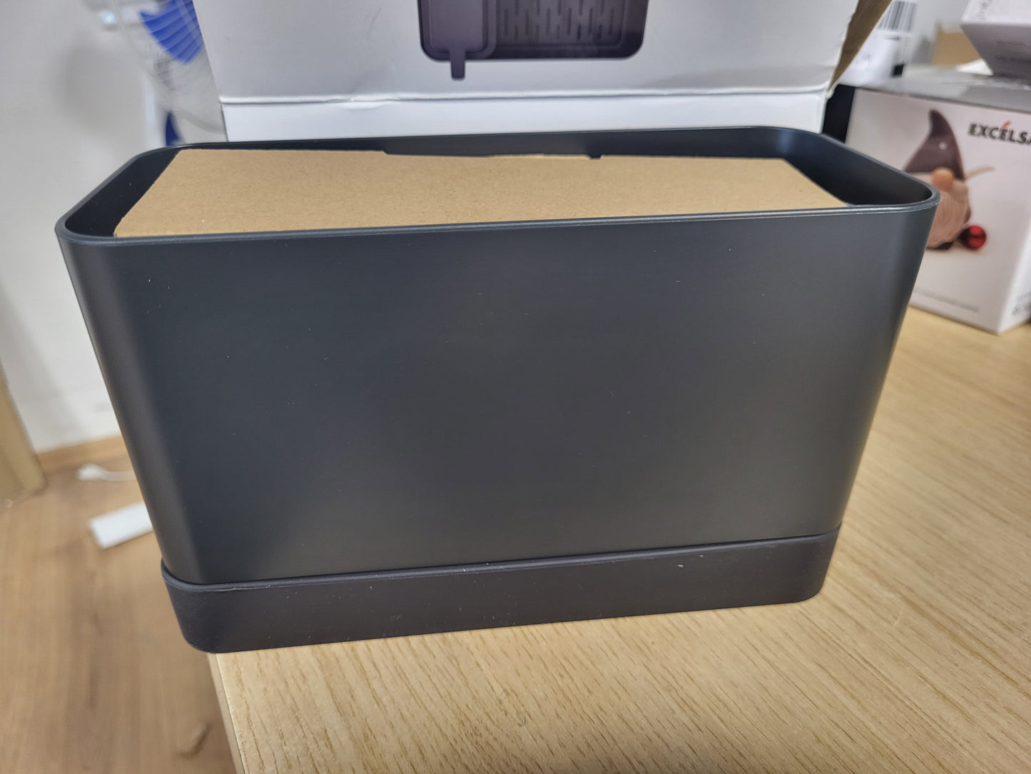 214268 - BRABANTIA Tabaka për lavaman kuzhine + shpërndarës sapuni, Gri e errët