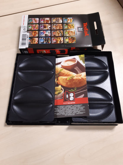 218728 - TEFAL Set për koleksion ushqimesh të lehta - 2 pjata empanada + 1 libër recetash XA800812