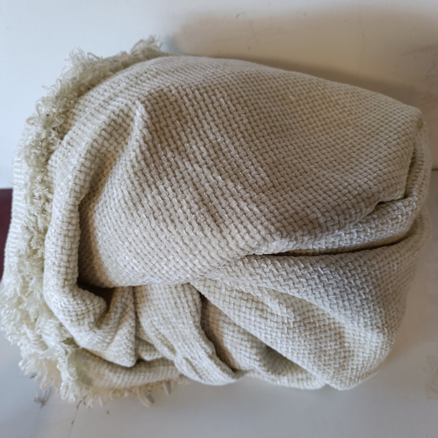 195265 - GRANBEST Batanije e Trashë Shenile për Divan dhe Shtrat, Batanije e Butë dhe Komode me Tassel, Mbulesë Dekorative 4-Stinët, Mbrojtëse Universale (180x300cm) Për Kafshë Shtëpiake dhe Fëmijë