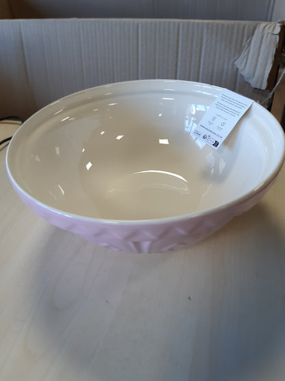 236841 - Mason Cash Tas Përzierës prej Stoneware, 26 cm, Rozë, 2.7 L, I Bërë prej Stoneware me Cilësi të Lartë