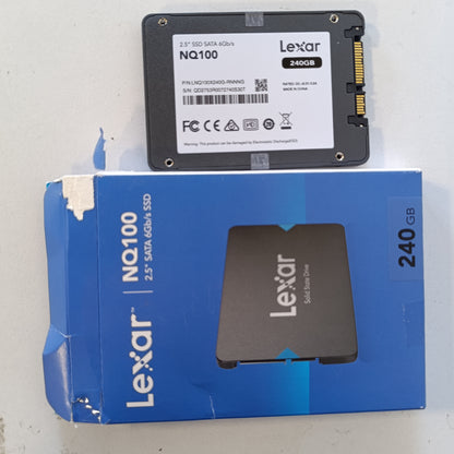 266602 - LEXAR NQ100 2.5" SATA III 240 GB SSD, Lexim deri në 550 MB/s, SSD i Brendshëm për Laptop, Desktop/PC