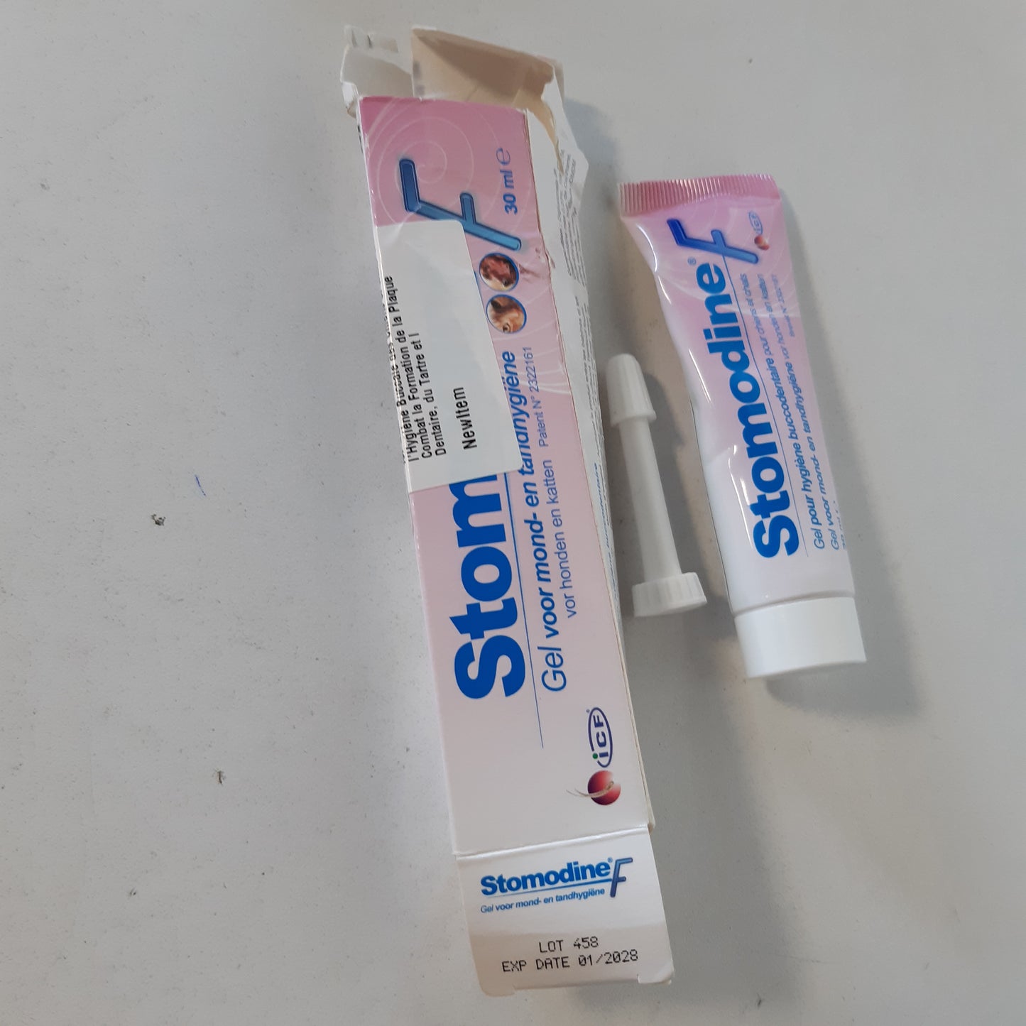216416 - ICF Stomodine F | Xhel higjiene orale për qen dhe mace, lufton pllakën, gurëzat dhe erën e keqe të gojës, 30 ml