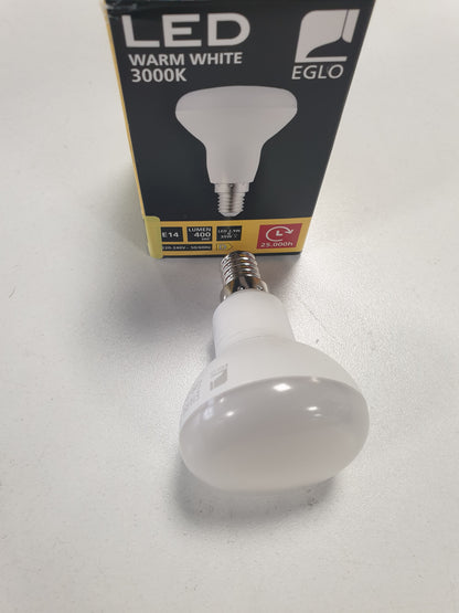 230192 - EGLO Llambë LED E14, 2.9 W (ekuivalente me 40 vat), 400 lumen, e bardhë e ngrohtë, 3000 Kelvin, Ø 5 cm