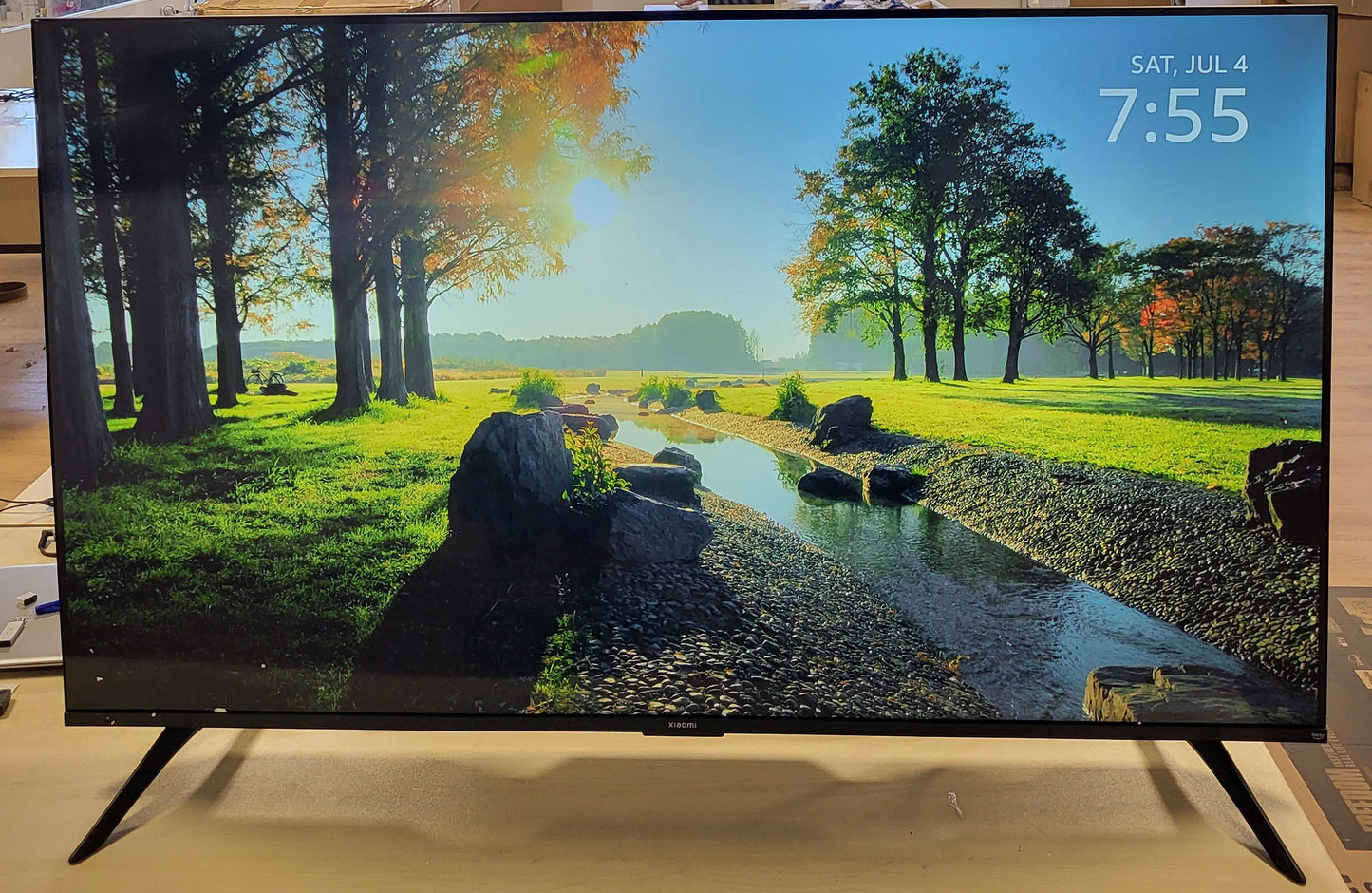 267531 - XIAOMI TV F 55, 55 inç (140 cm), 4K UHD, Smart TV, Fire OS8, Akordues i trefishtë DVB-C/S/S2/T/T2, HDR10, MEMC, Modalitet Përmirësimi i Lojës 60Hz me 120Hz, Kontroll Zëri me Alexa, 2GB RAM + 32GB ROM, I pajtueshëm me Apple AirPlay